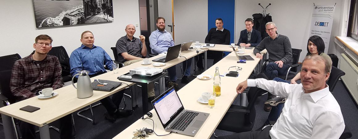 Kick-off-Meeting bei der DECOIT GmbH in Bremen