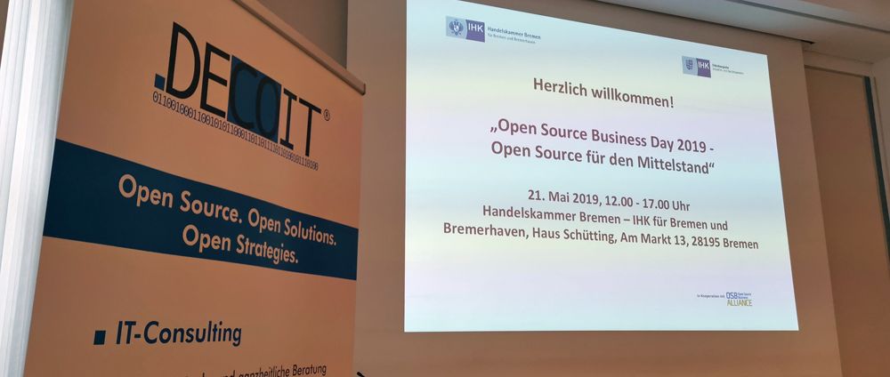 Abbildung 2: Handelskammer und OSBA laden zum Open Source Business Day ein